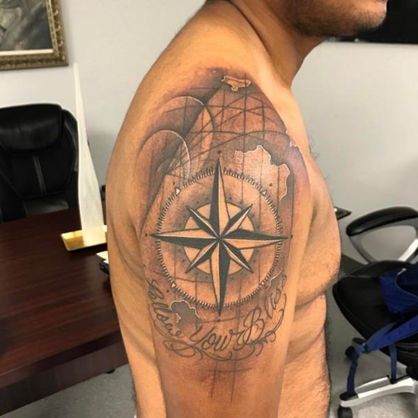tatuaz kompas 126