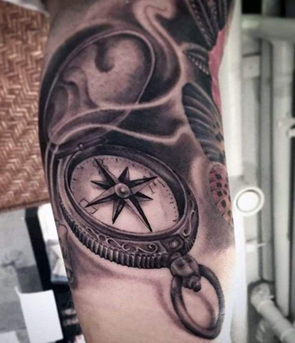 tatuaz kompas 147