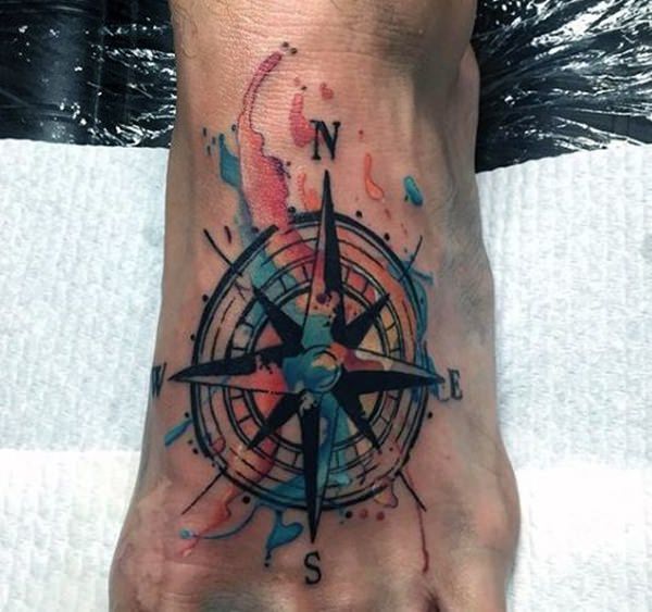 tatuaz kompas 159