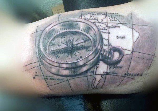 tatuaz kompas 160