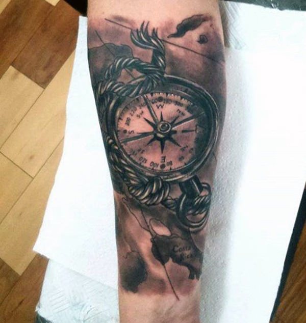 tatuaz kompas 172