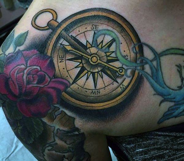 tatuaz kompas 183
