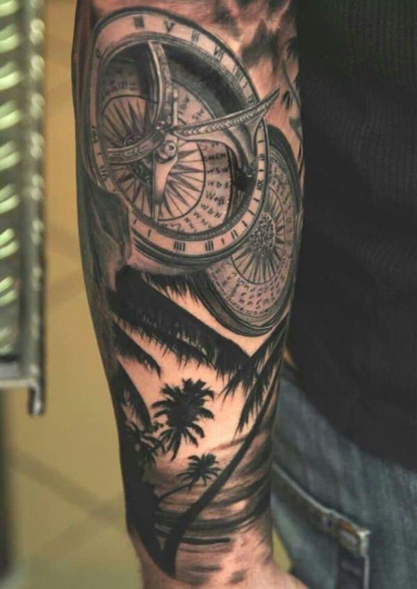 tatuaz kompas 185
