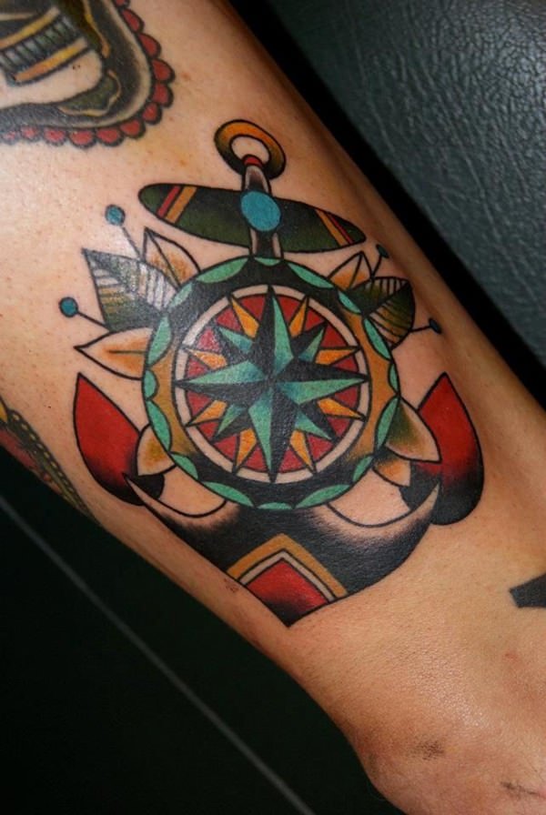 tatuaz kompas 198