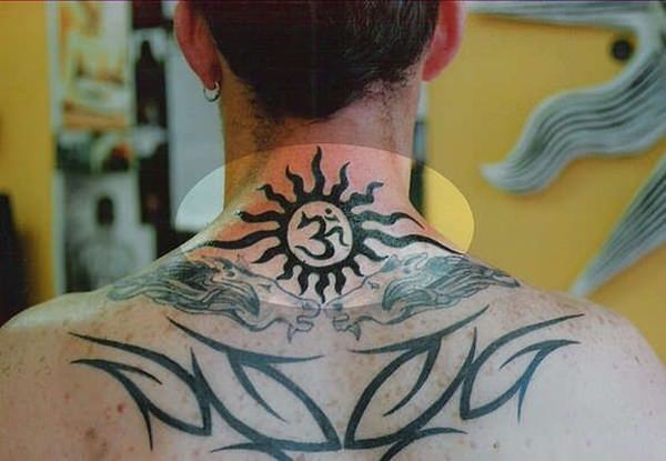 tatuaz slonce 185