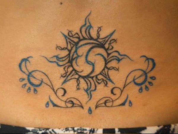 tatuaz slonce 187