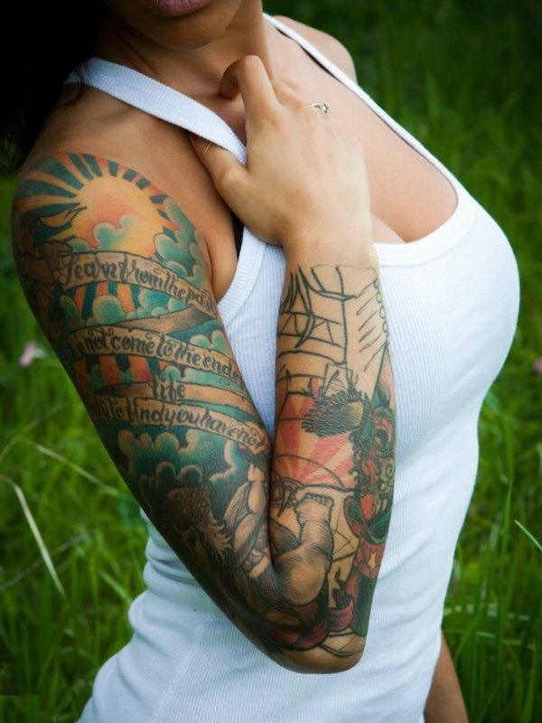 tatuaz slonce 248