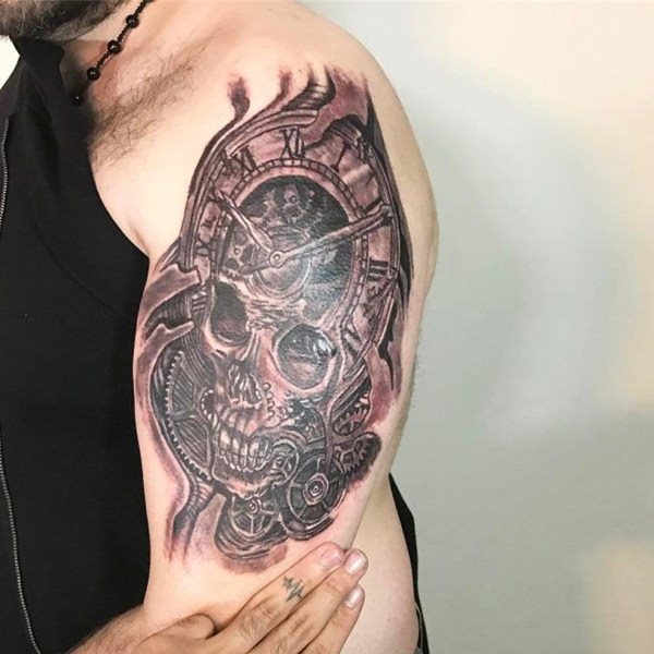 tatuaz czaszki 188