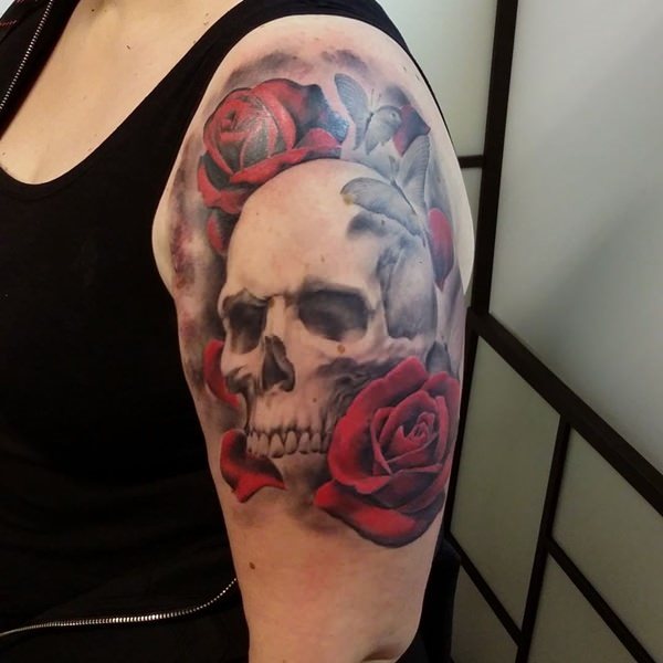 tatuaz czaszki 236