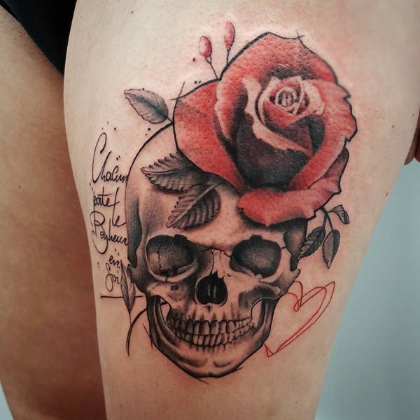 tatuaz czaszki 243