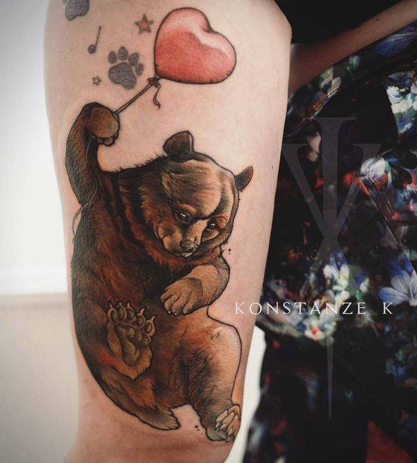tatuaz niedzwiedz 766