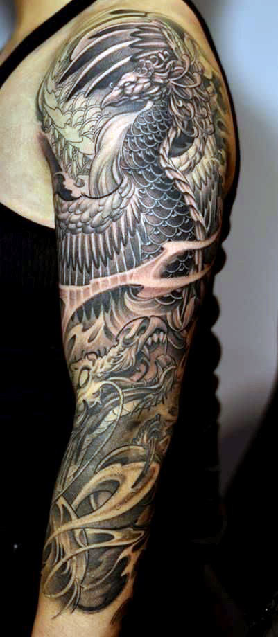 tatuaz smok 538
