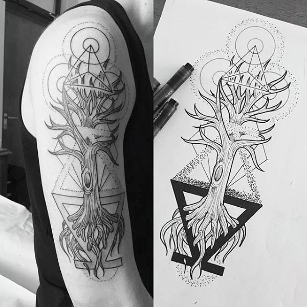 tatuaz drzewo zycia 185