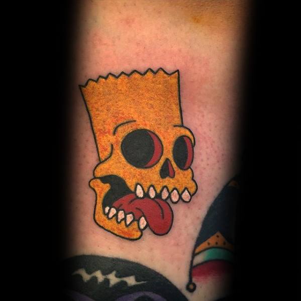 tatuaz Bart Simpsons 01