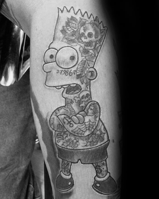 tatuaz Bart Simpsons 03