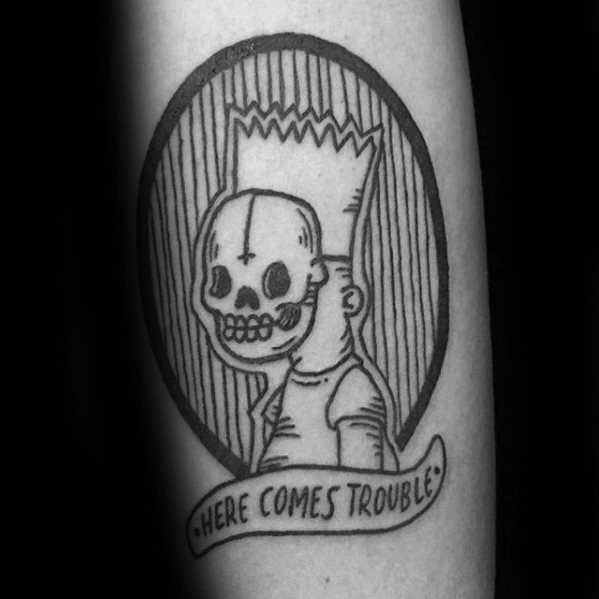 tatuaz Bart Simpsons 05
