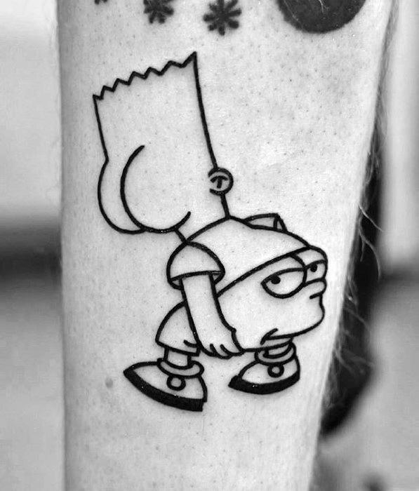 tatuaz Bart Simpsons 09