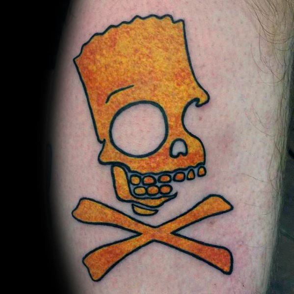 tatuaz Bart Simpsons 25
