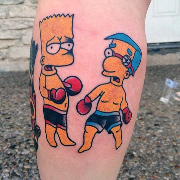 tatuaz Bart Simpsons 29