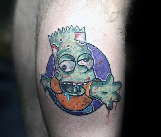 tatuaz Bart Simpsons 33