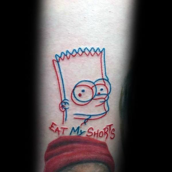 tatuaz Bart Simpsons 49