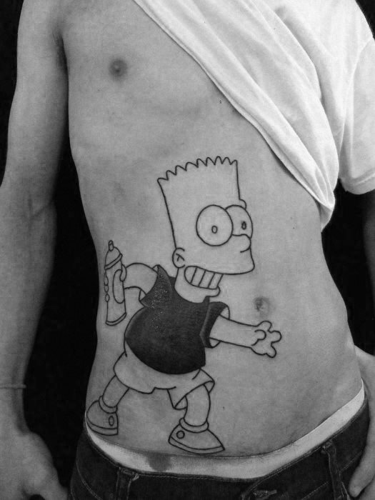 tatuaz Bart Simpsons 51