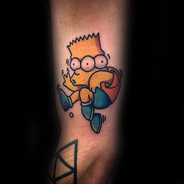 tatuaz Bart Simpsons 57