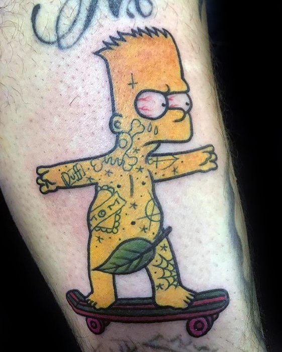 tatuaz Bart Simpsons 59