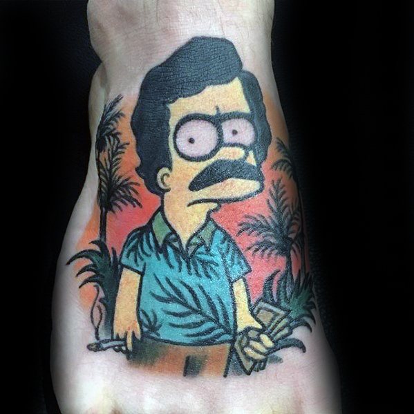tatuaz Bart Simpsons 63