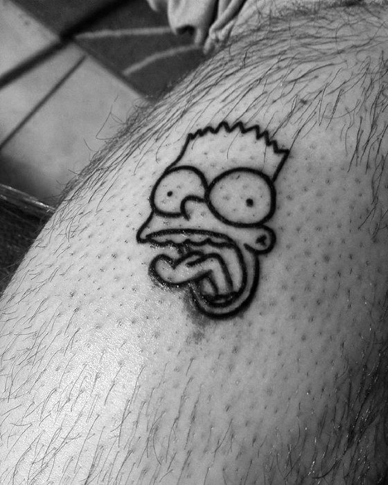 tatuaz Bart Simpsons 67