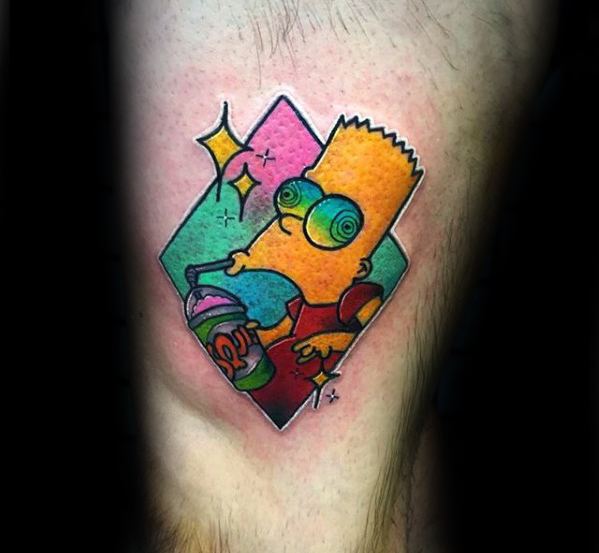 tatuaz Bart Simpsons 71