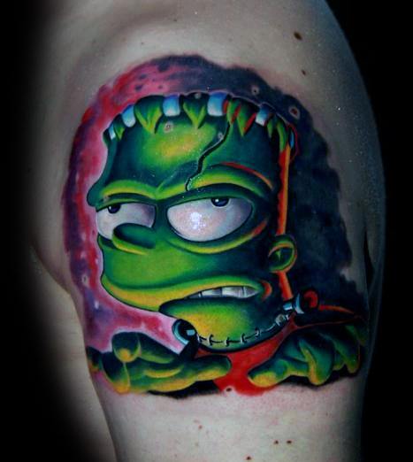 tatuaz Bart Simpsons 73