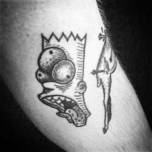 tatuaz Bart Simpsons 81