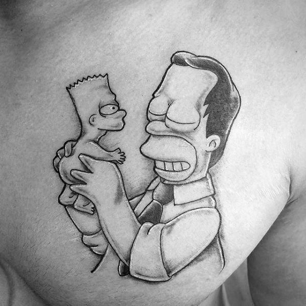 tatuaz Bart Simpsons 83