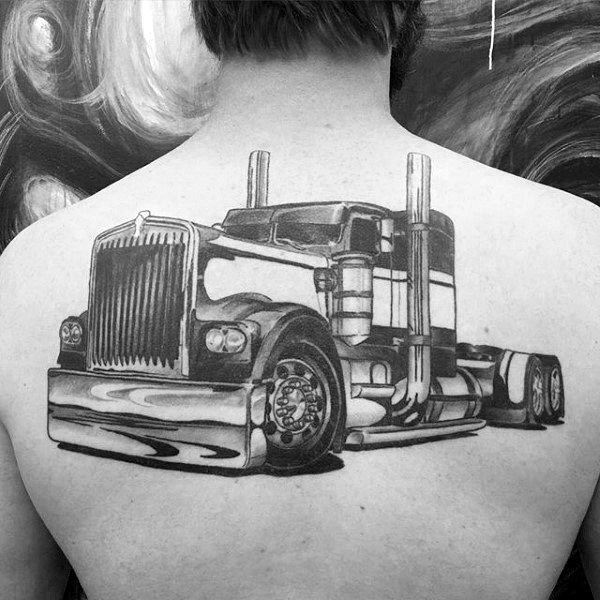 tatuaz ciezarowka 45