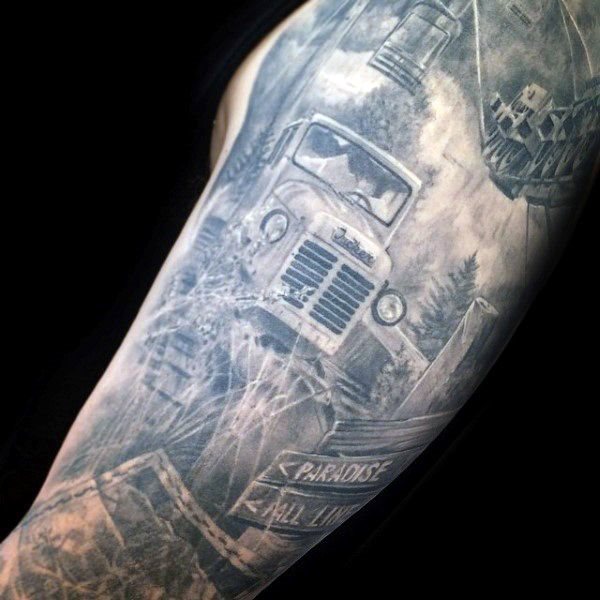 tatuaz ciezarowka 63