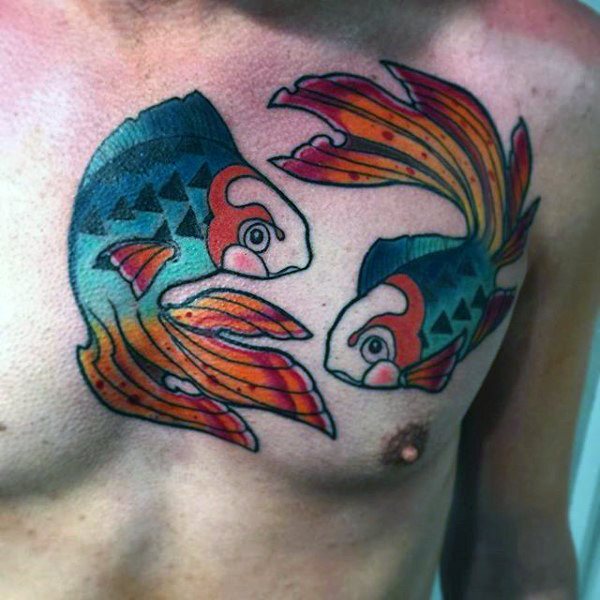 tatuaz ryby 75