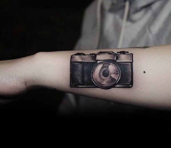tatuaz aparat fotograficzny 29