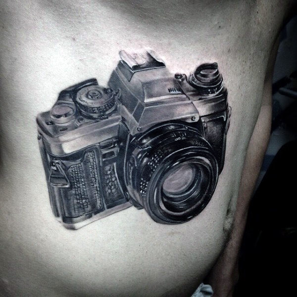 tatuaz aparat fotograficzny 33
