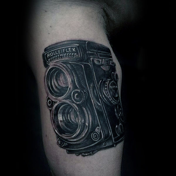 tatuaz aparat fotograficzny 49