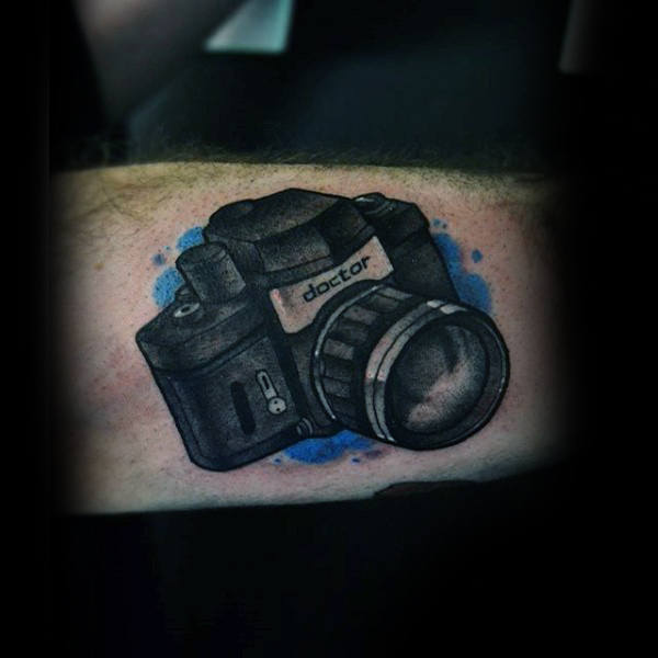 tatuaz aparat fotograficzny 95