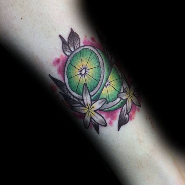 tatuaz cytryna 07