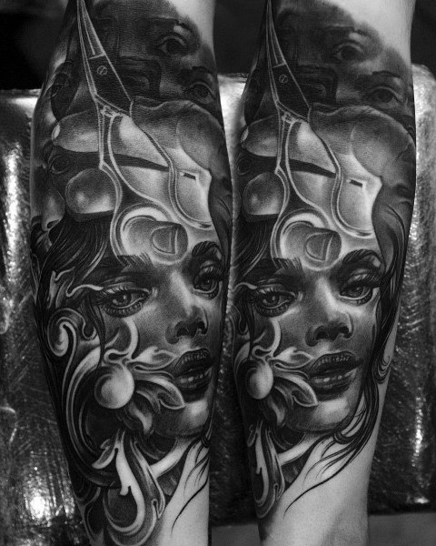 tatuaz gotycki 73