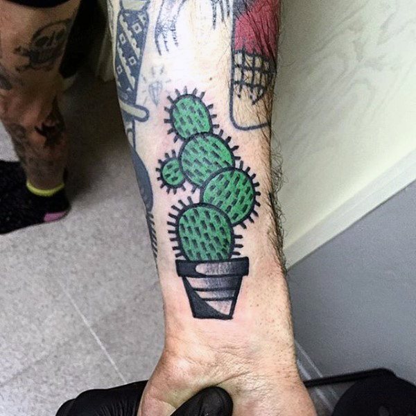tatuaz kaktus 125