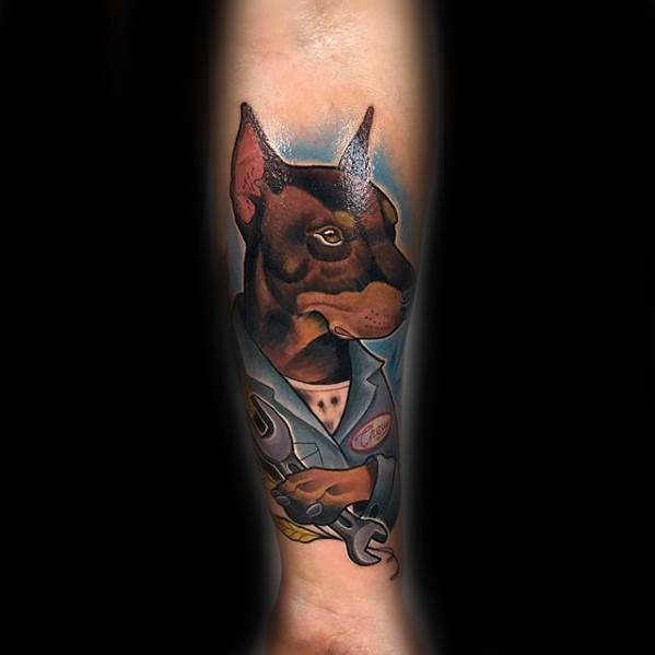 tatuaz doberman 89