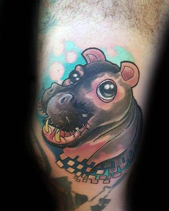 tatuaz hipopotam 09