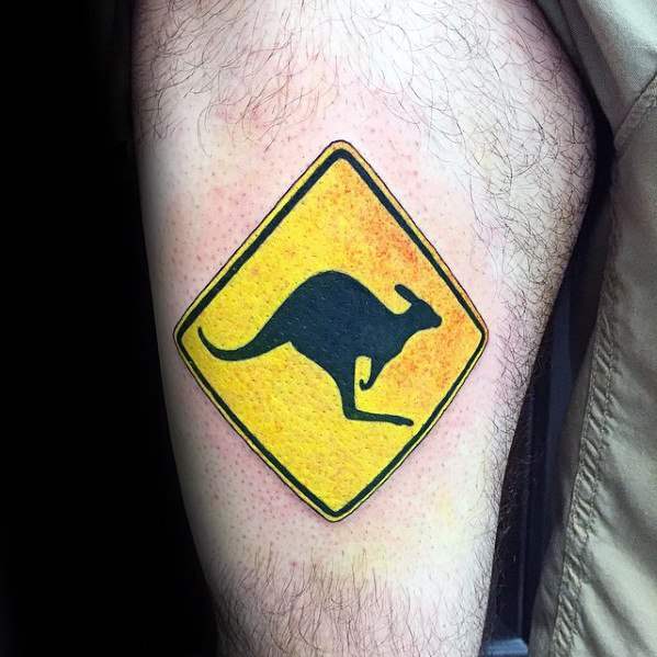 tatuaz kangur 81