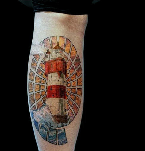 tatuaz latarnia morska 119