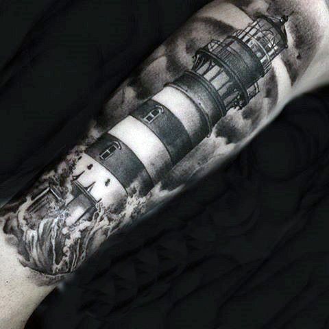 tatuaz latarnia morska 167