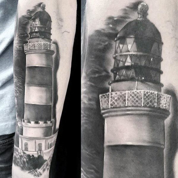 tatuaz latarnia morska 93